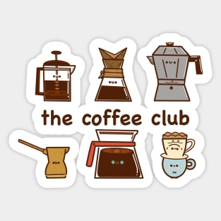 The Coffee Club Sticker